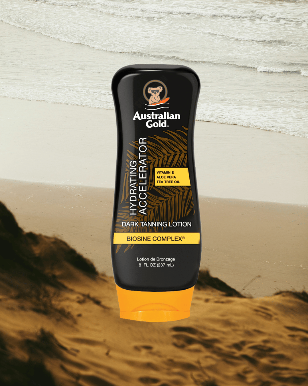 Australian Gold Dark Tanning Accelerator Lotion with Vitamin A 250ml