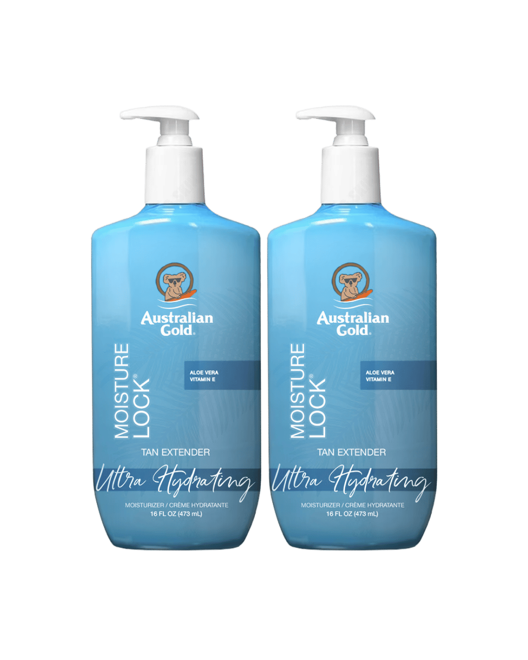 Australian Gold Moisture Lock Tan Extender 473ml - 2 Pack Saver