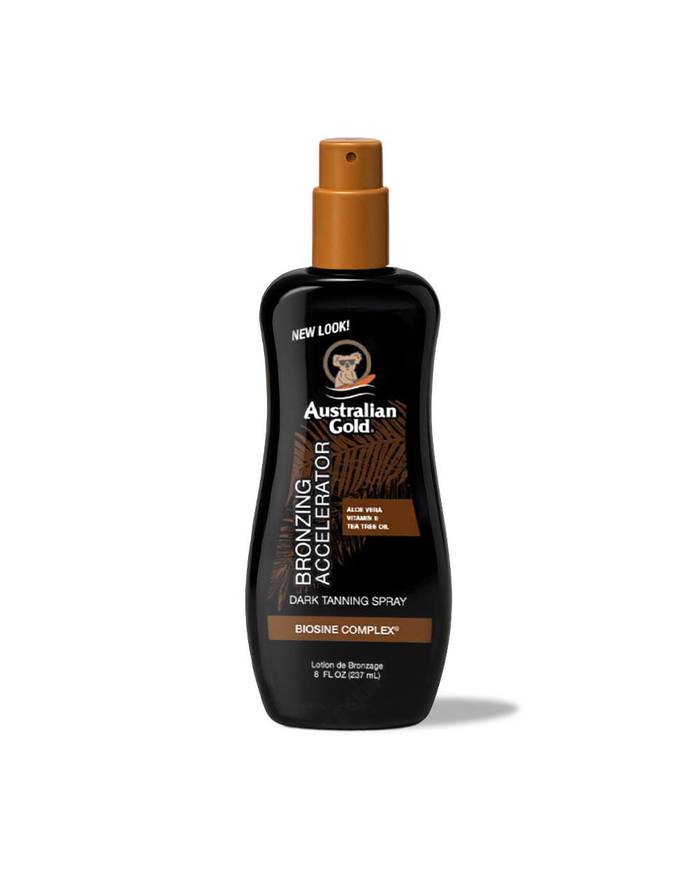 Australian Gold Dark Tanning Accelerator Spray Gel With Instant Bronzer 237ml