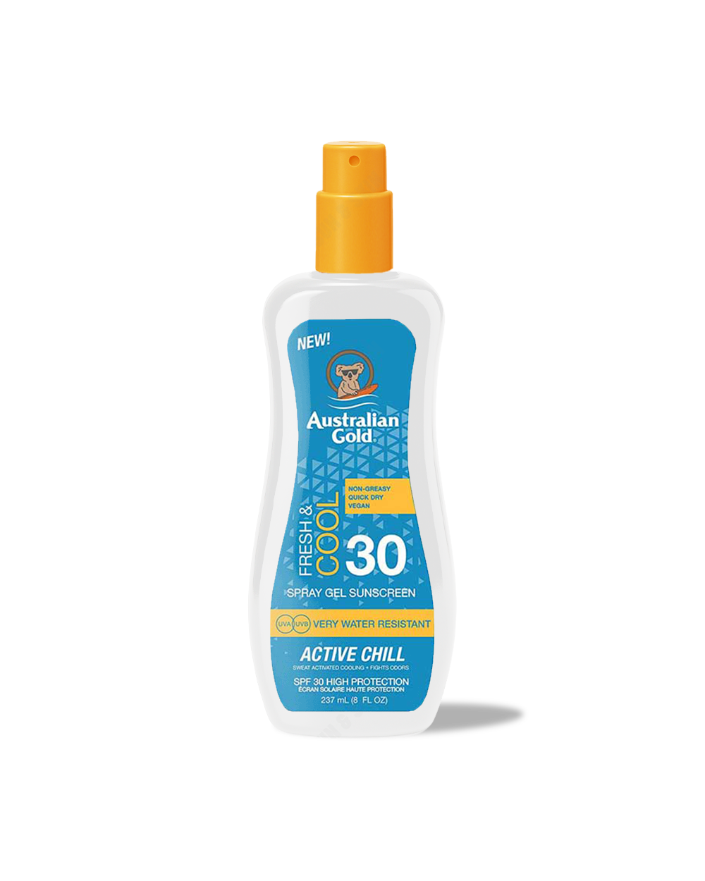 Australian Gold Active Chill Spray Gel SPF 30 237ml