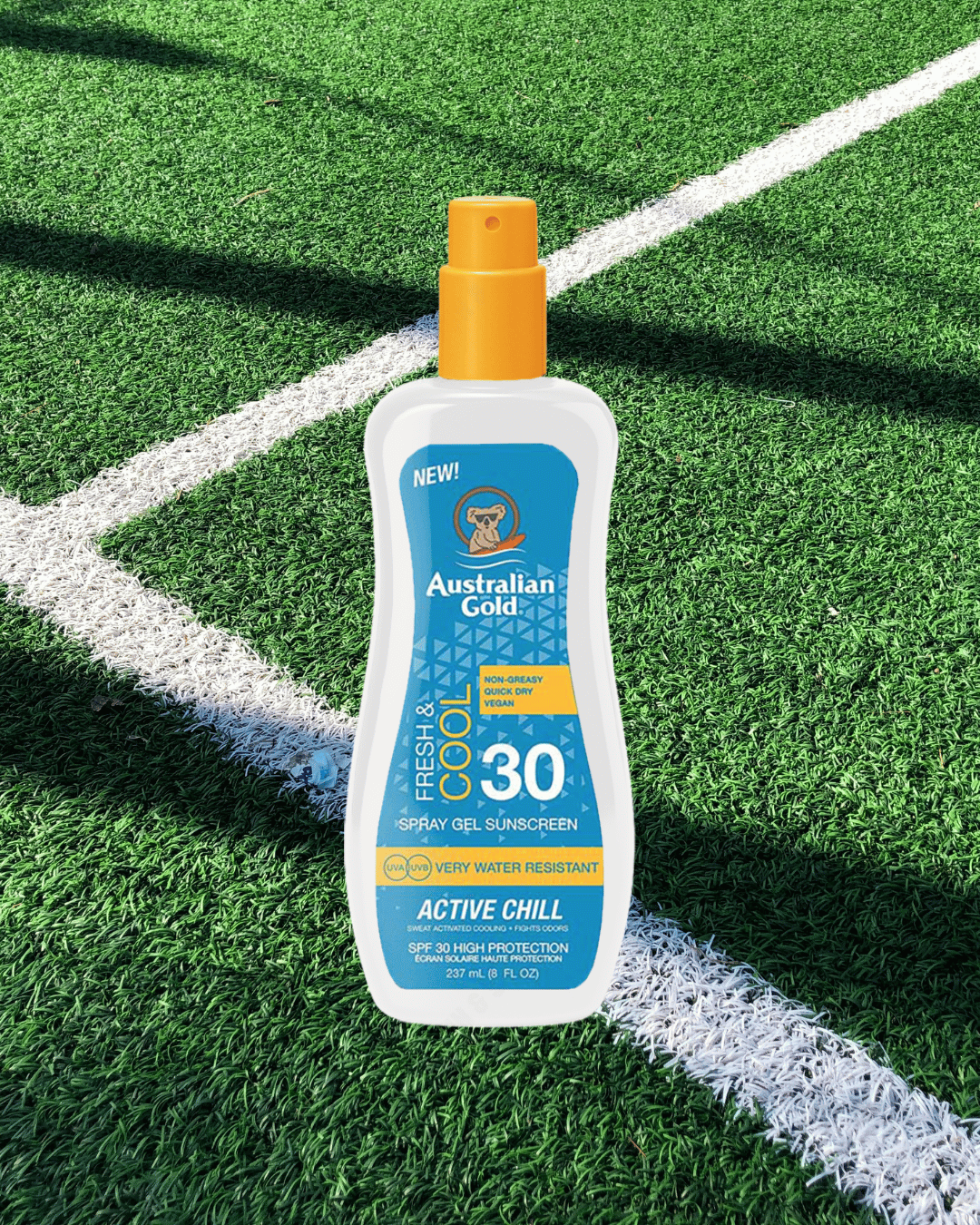 Australian Gold Active Chill Spray Gel SPF 30 237ml