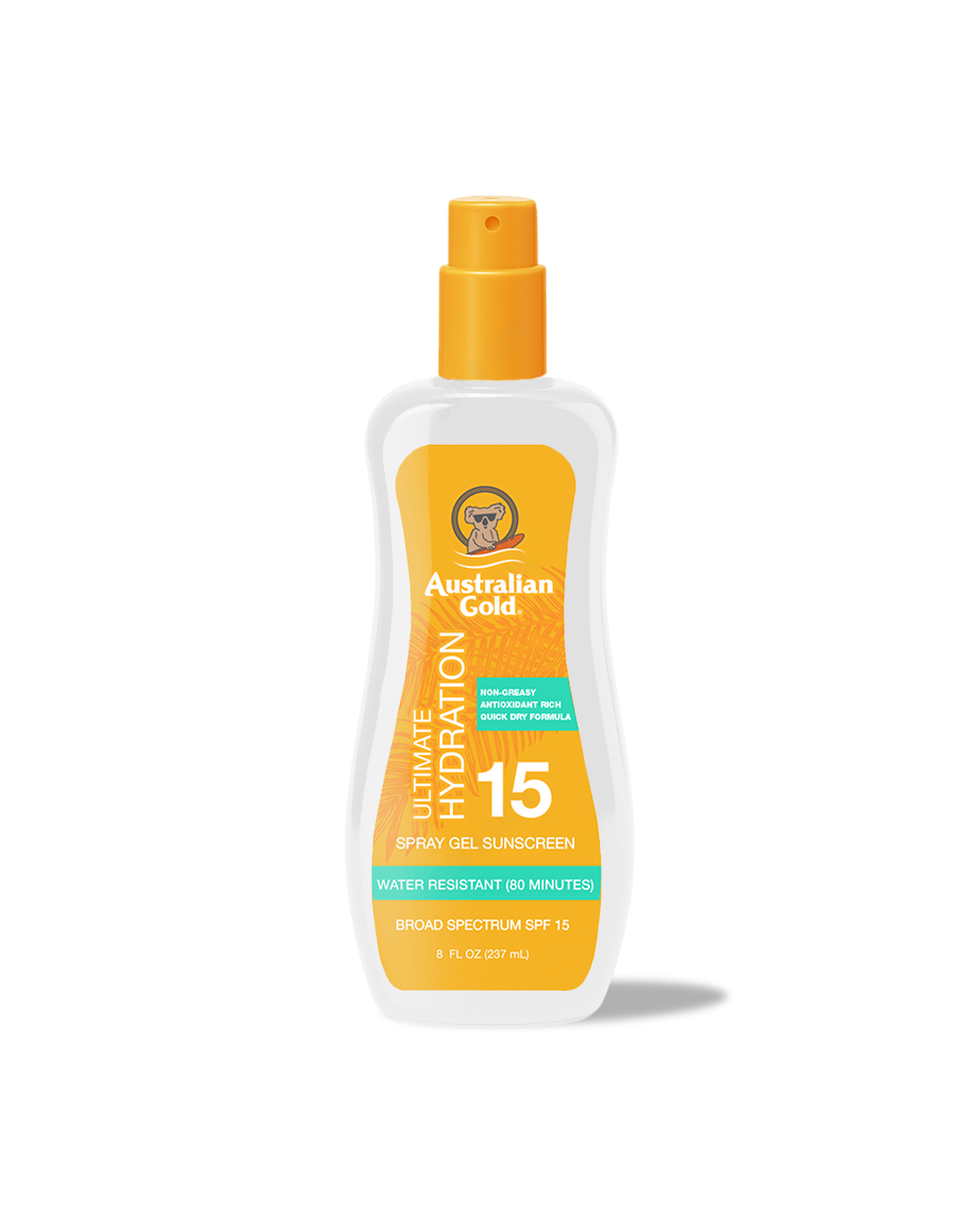 Australian Gold Clear Spray Gel SPF 15 237ml