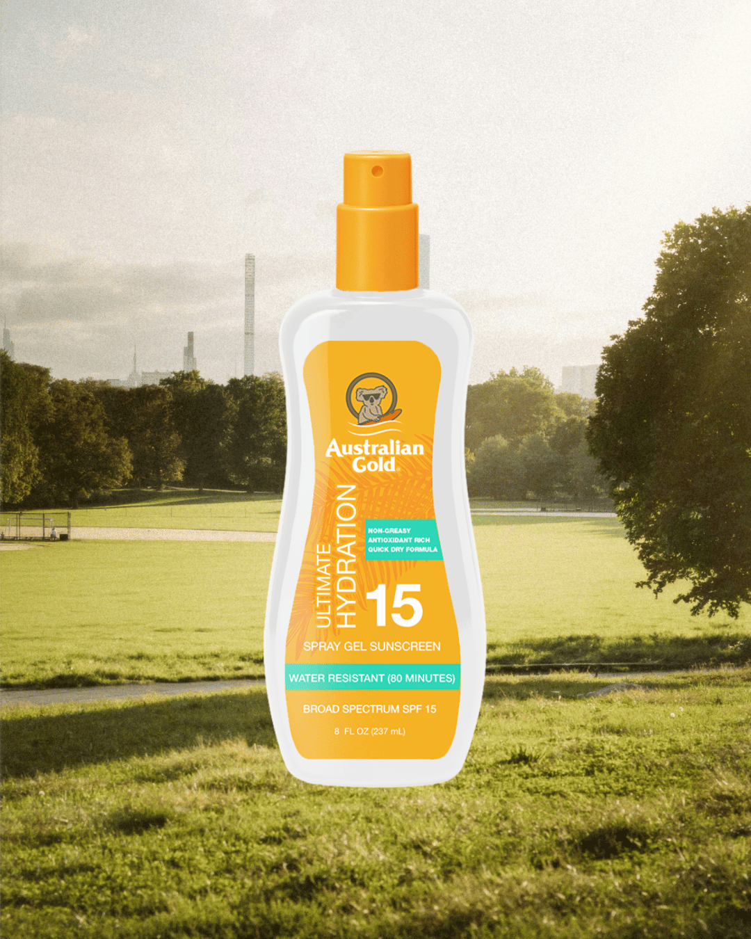 Australian Gold Clear Spray Gel SPF 15 237ml