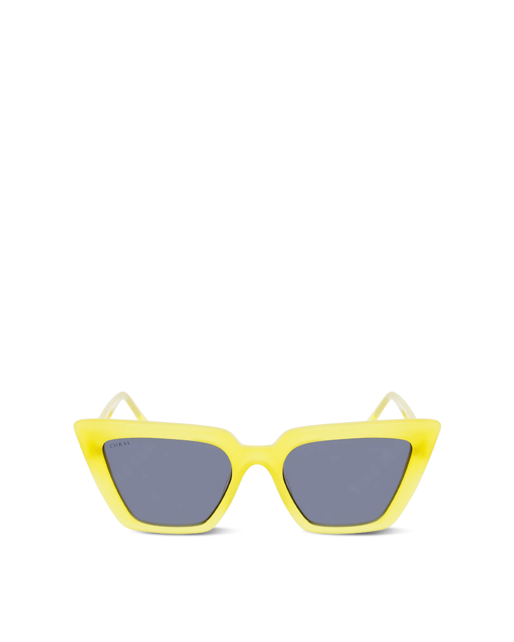 Coral Eyewear Akia Sunglasses - Yellow
