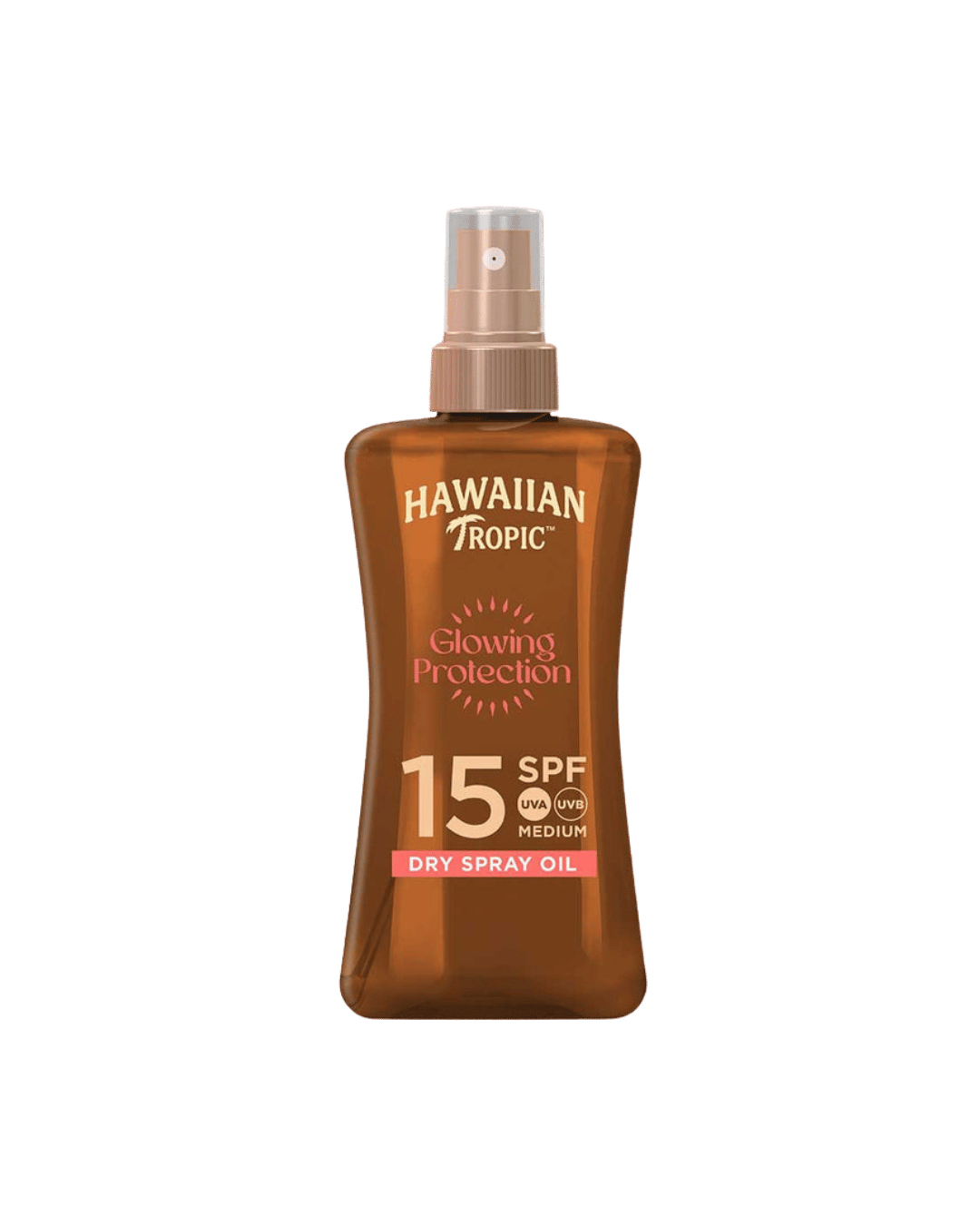 Hawaiian Tropic Glowing Protection Oil Spray SPF 15 200ml