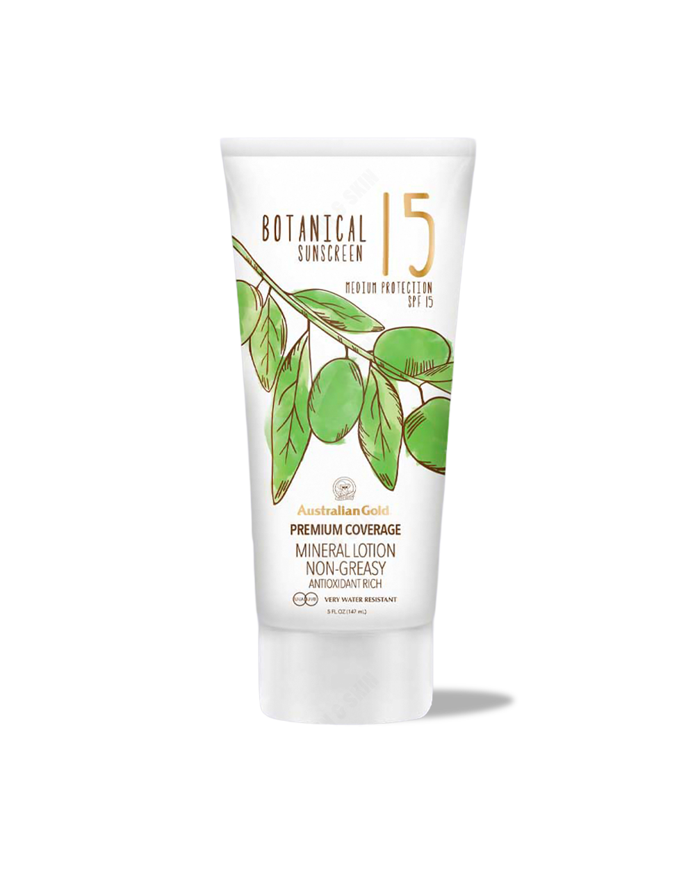 Australian Gold Botanical Sun Lotion SPF 15 Premium Coverage 147ml