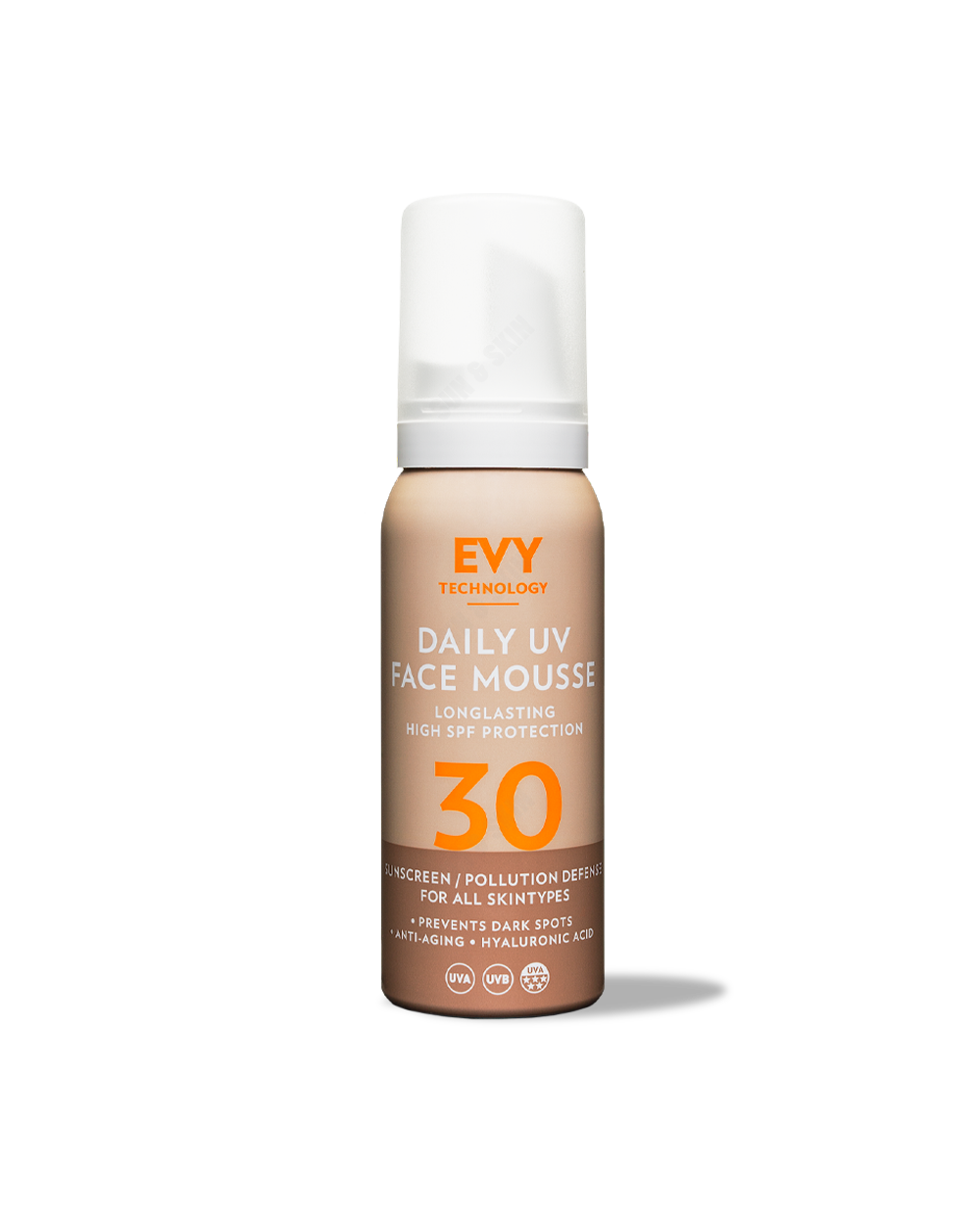 EVY Daily UV Face Mousse SPF 30 75ml