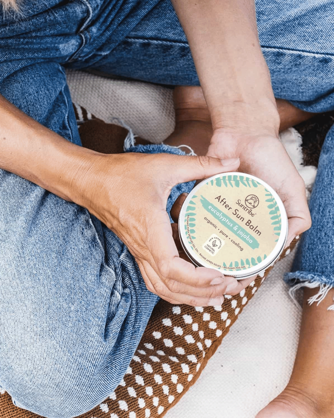 Suntribe Natural After Sun Balm Eucalyptus & Jojoba 100ml