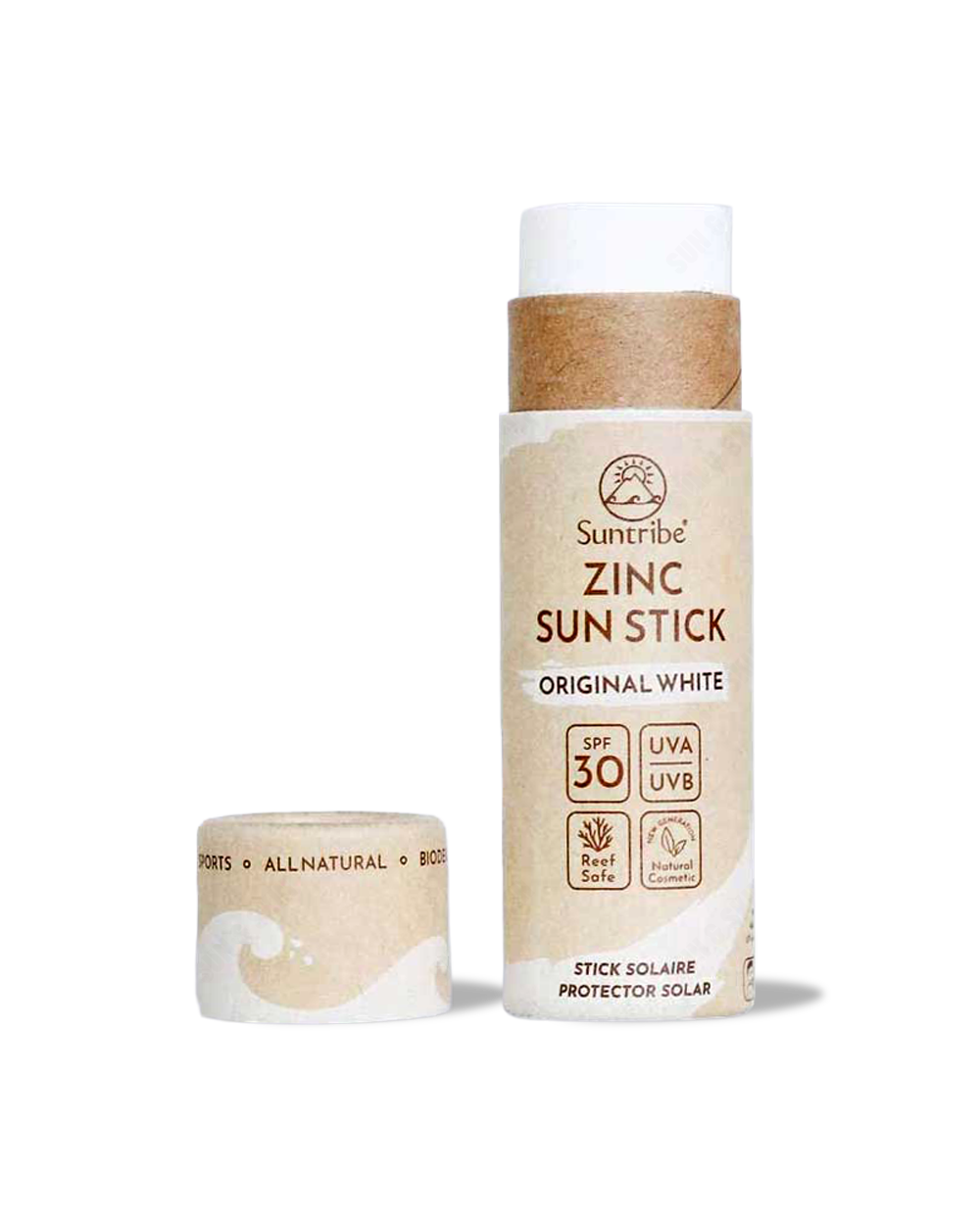 Suntribe Natural Mineral Zinc Sun Stick Original White SPF 30 30g