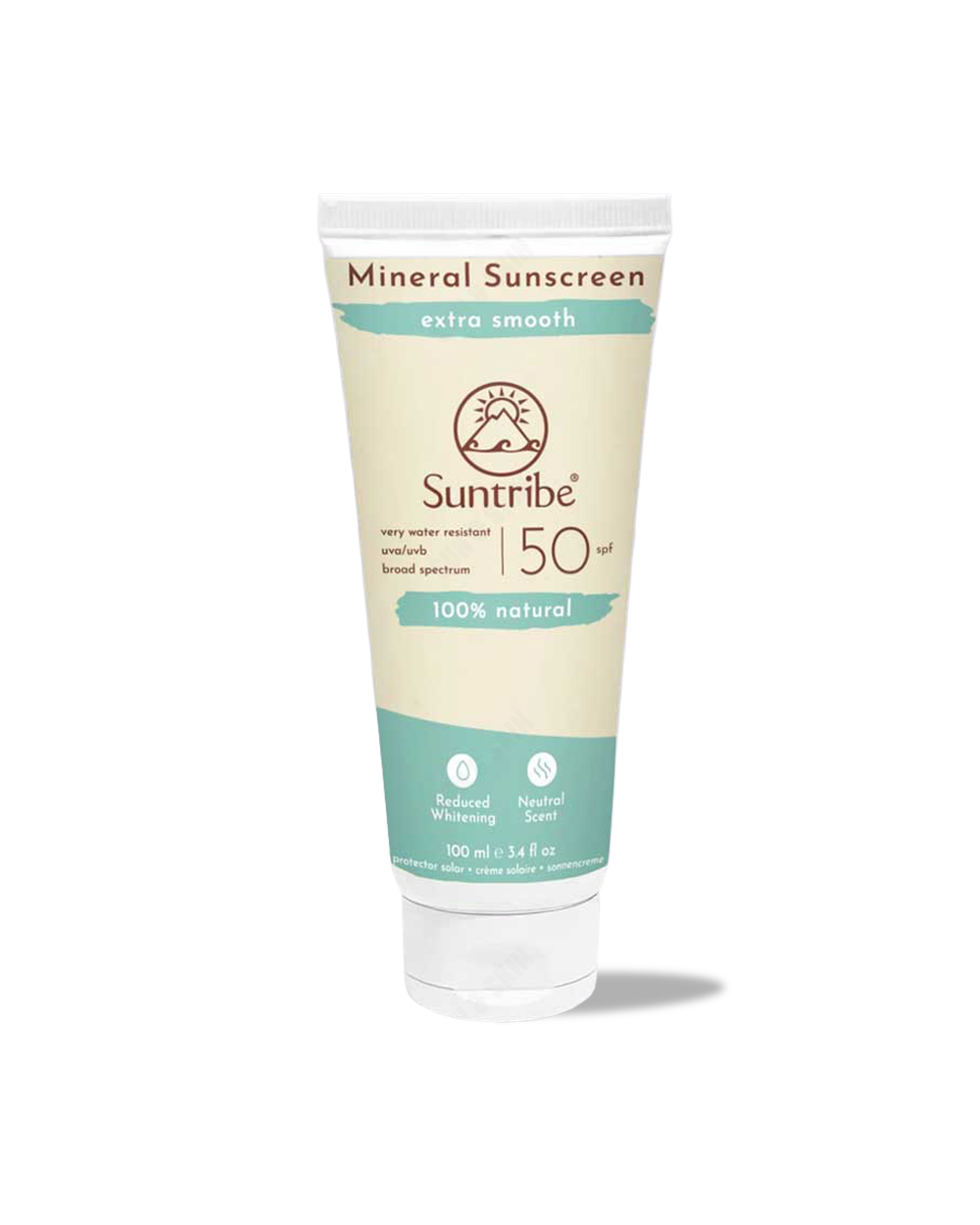 Suntribe Active Natural Mineral Sunscreen SPF 50 100ml