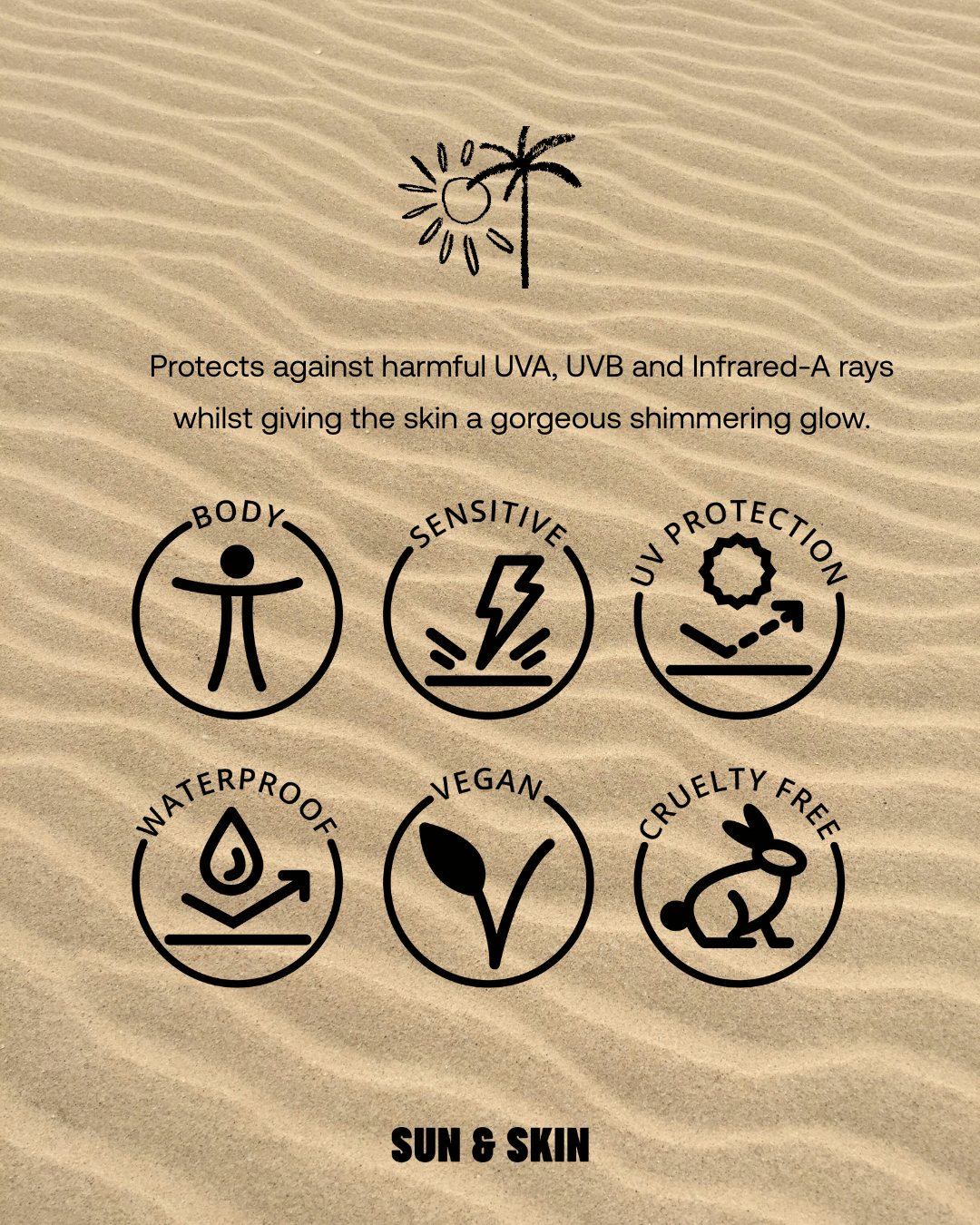 Ultrasun Glimmer Max SPF 30 150ml