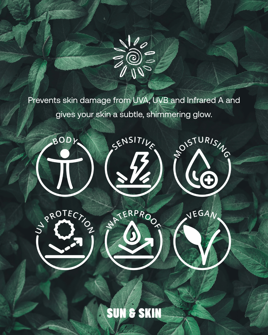 Ultrasun Sensitive Glimmer Sun Protection SPF 20 250ml