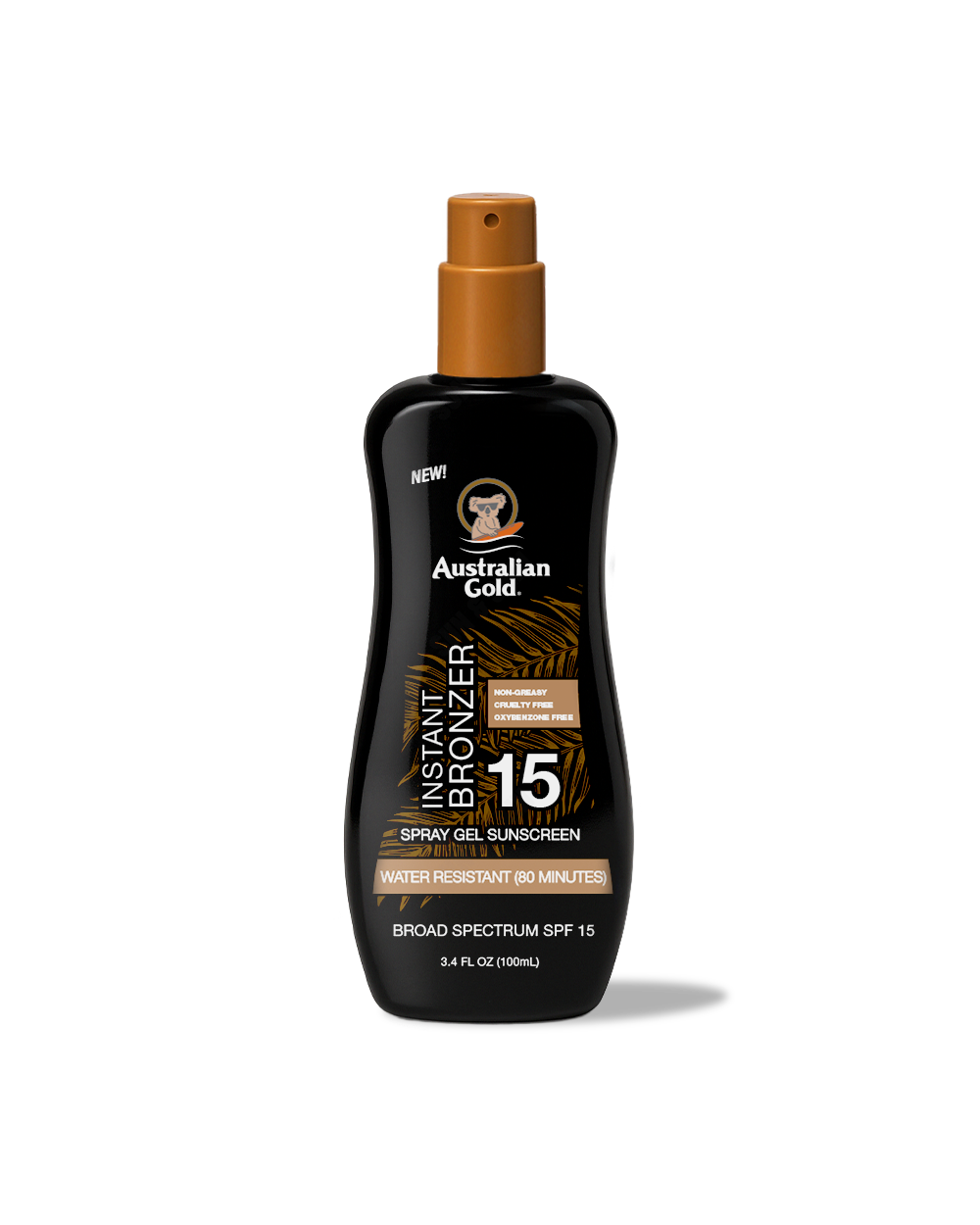 Australian Gold Spray Gel With Instant Bronzer SPF 15 237ml