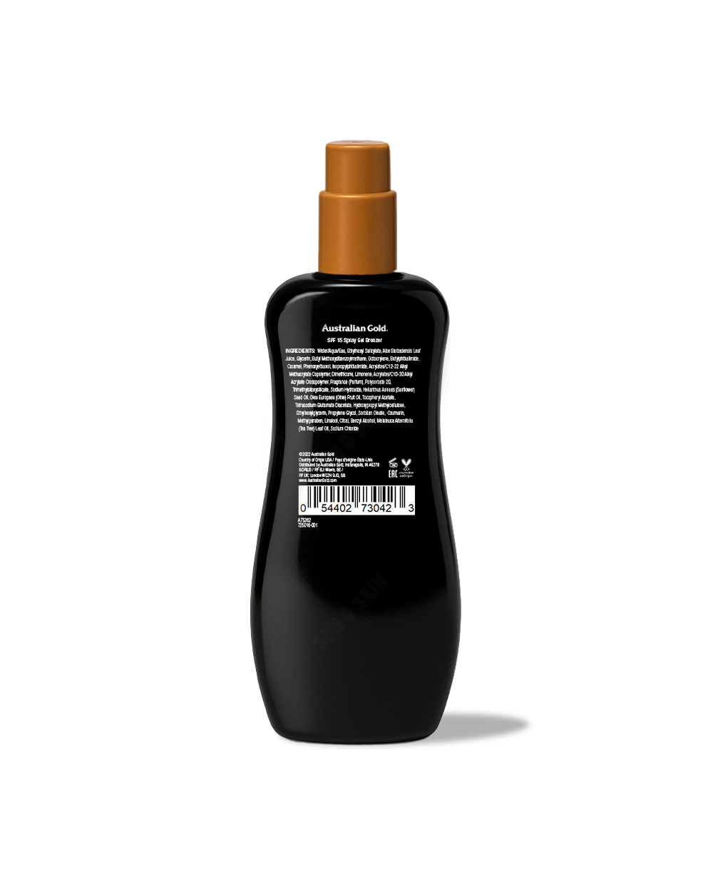 Australian Gold Spray Gel With Instant Bronzer SPF 15 237ml - 3 Pack Saver