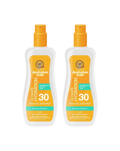Australian Gold Clear Spray Gel SPF 30 237ml - 2 Pack Saver