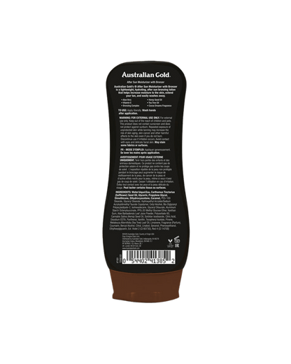 Australian Gold After Sun Moisturiser with Bronzer 237ml