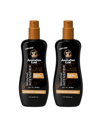 Australian Gold Bronzing Intensifier Dry Oil Spray 237ml - 2 Pack Saver