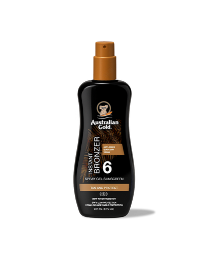 Australian Gold Spray Gel With Instant Bronzer SPF 6 237ml