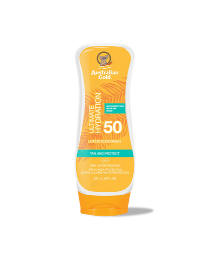 Australian Gold Sunscreen Sun Tan Lotion SPF 50 237ml
