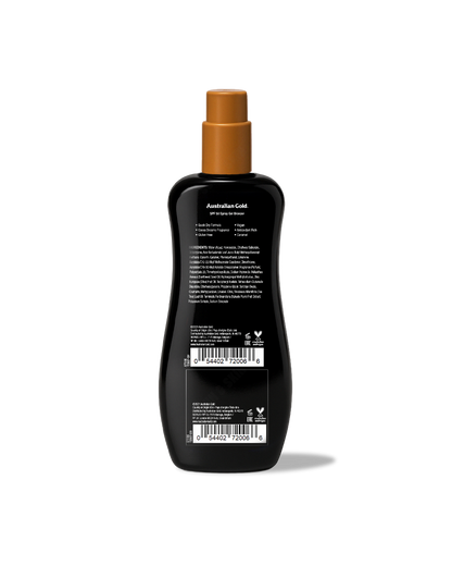 Australian Gold SPF 50 Spray Gel With Bronzer 237ml