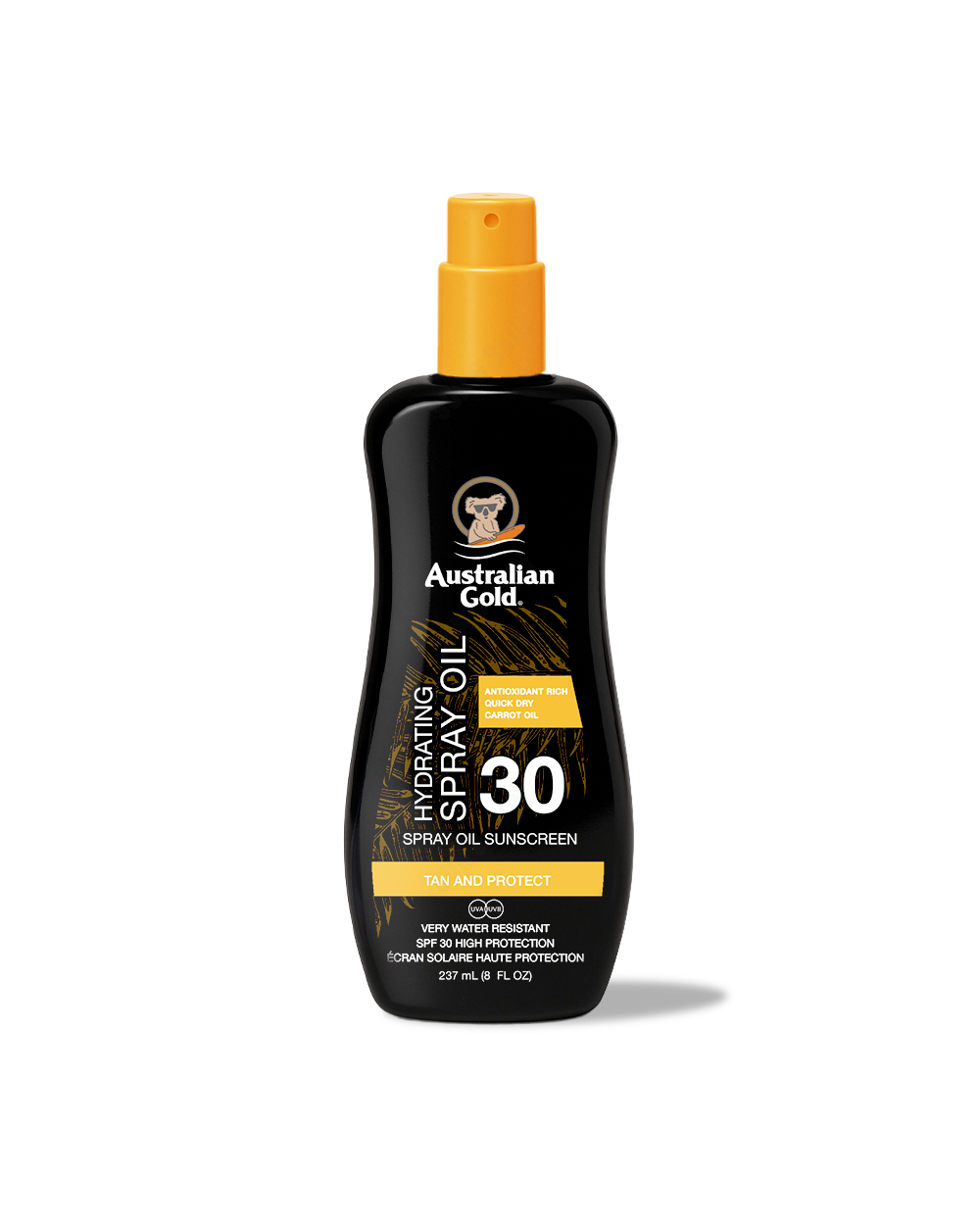 Australian Gold SPF 30 Spray Oil With Carrot 237ml