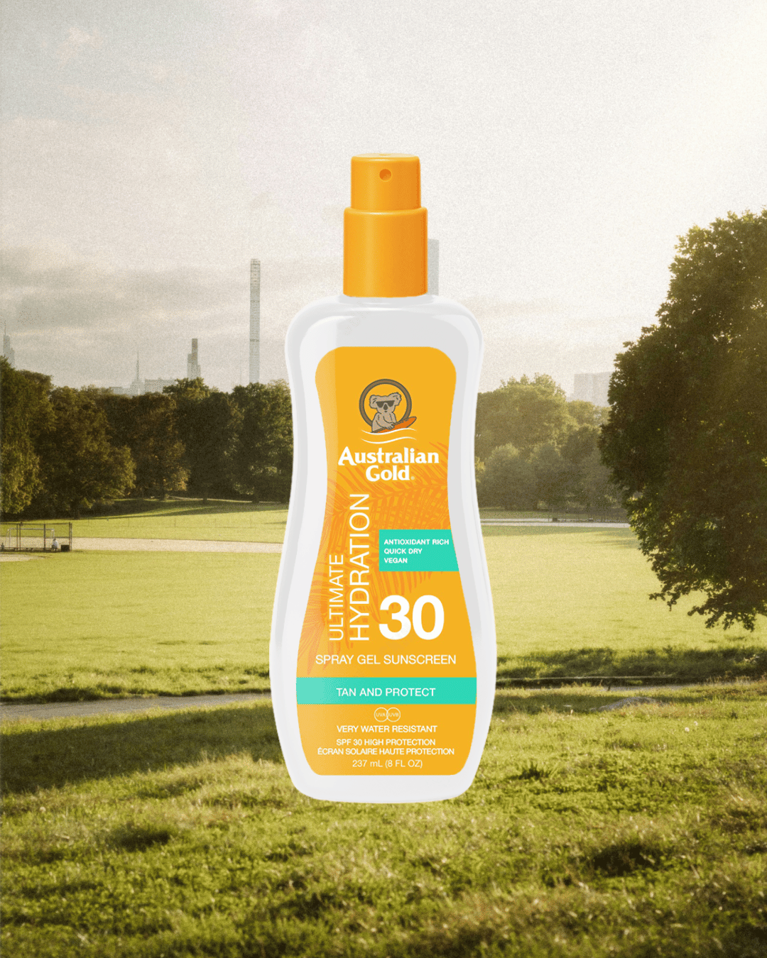 Australian Gold Clear Spray Gel SPF 30 237ml - 2 Pack Saver