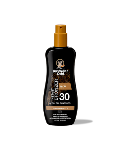 Australian Gold Spray Gel With Instant Bronzer SPF 30 237ml