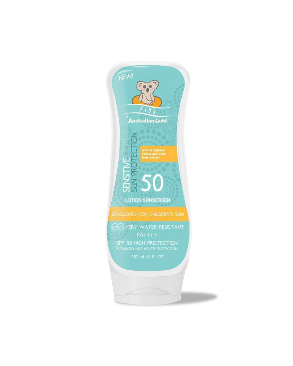 Australian Gold Sunscreen Sun Lotion Kids SPF 50 237ml