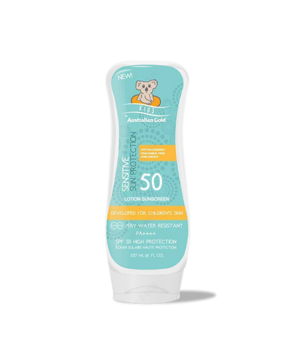 Australian Gold Sunscreen Sun Lotion Kids SPF 50 237ml