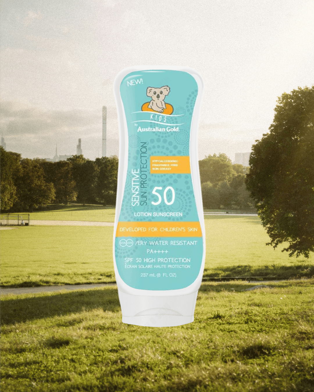 Australian Gold Sunscreen Sun Lotion Kids SPF 50 237ml