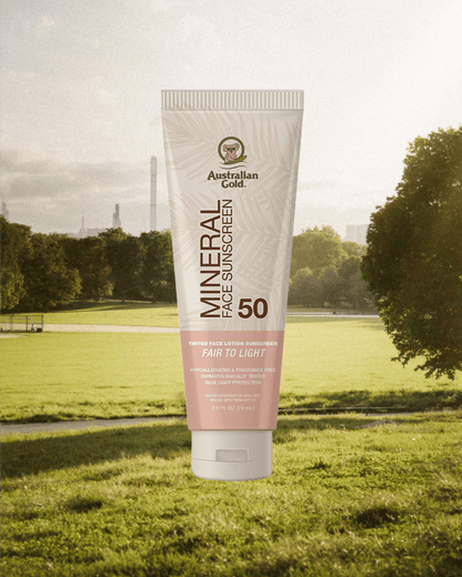 Australian Gold Botanical Tinted Mineral Face Lotion SPF 50 - Fair/Light 88ml - 2 Pack Saver