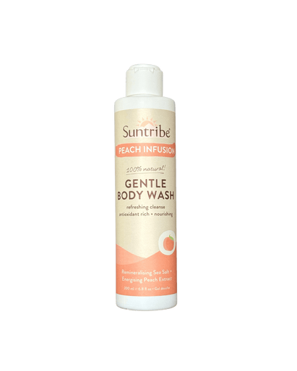 Suntribe Natural Gentle Body Wash Peach Infusion 200ml