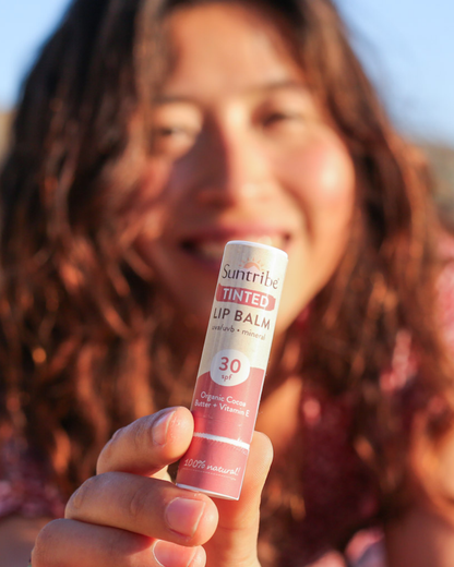 Suntribe Tinted Organic Mineral Lip Balm SPF 30 5g