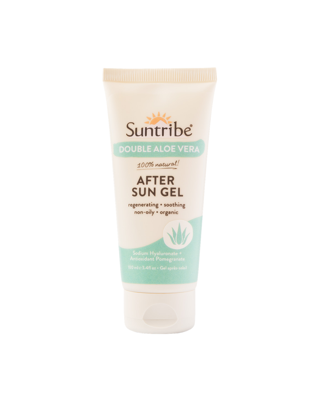 Suntribe Organic After Sun Gel Double Aloe Vera 100ml