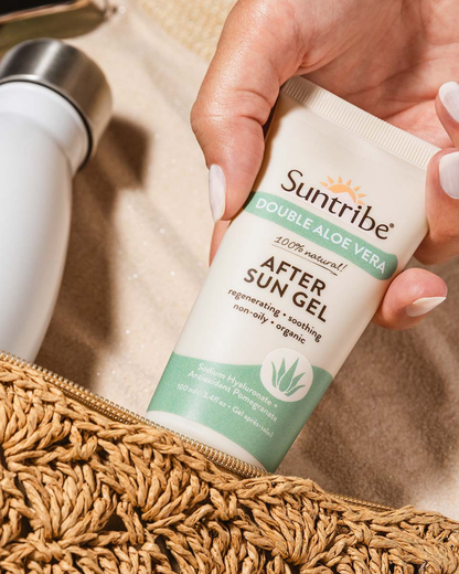 Suntribe Organic After Sun Gel Double Aloe Vera 100ml