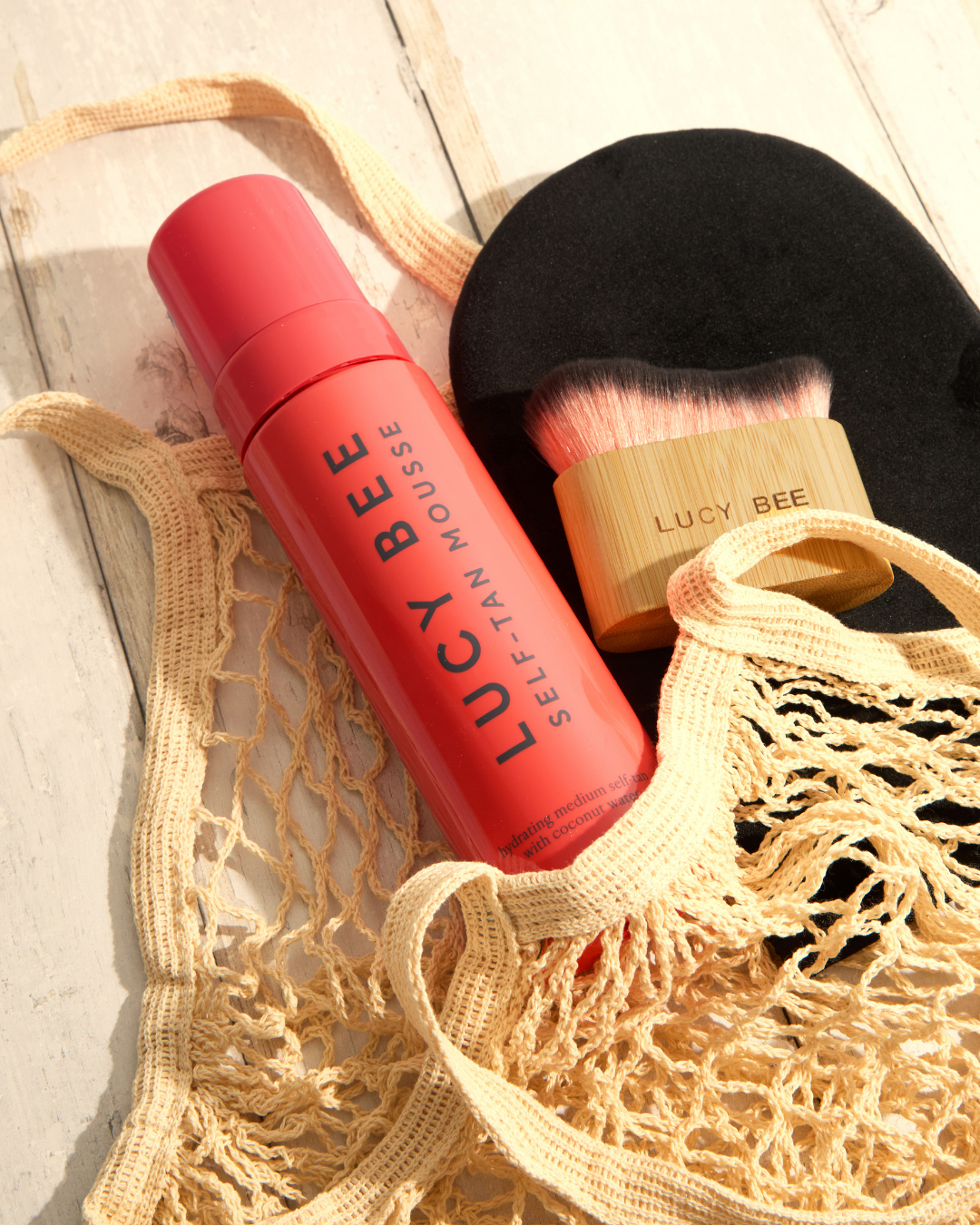 Lucy Bee Naturally Glowing Self-Tan Mousse 200ml