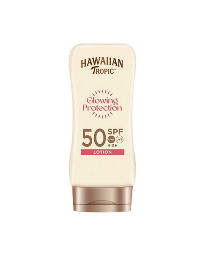 Hawaiian Tropic Glowing Protection SPF 50 Sun Lotion 180ml