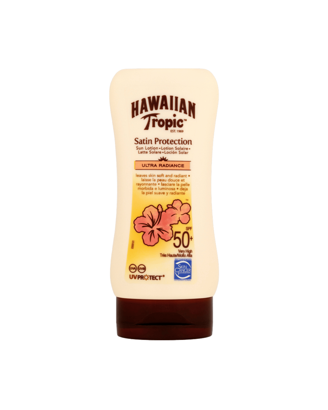 Hawaiian Tropic Glowing Protection SPF 50 Sun Lotion 180ml