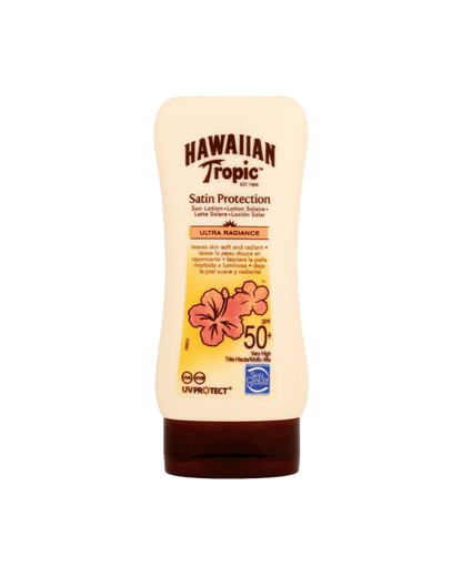 Hawaiian Tropic Glowing Protection SPF 50 Sun Lotion 180ml