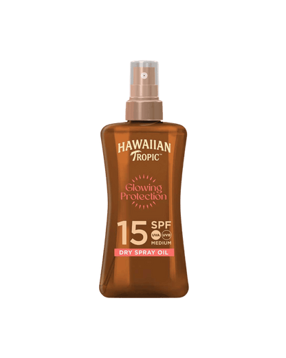 Hawaiian Tropic Glowing Protection Oil Spray SPF 15 200ml