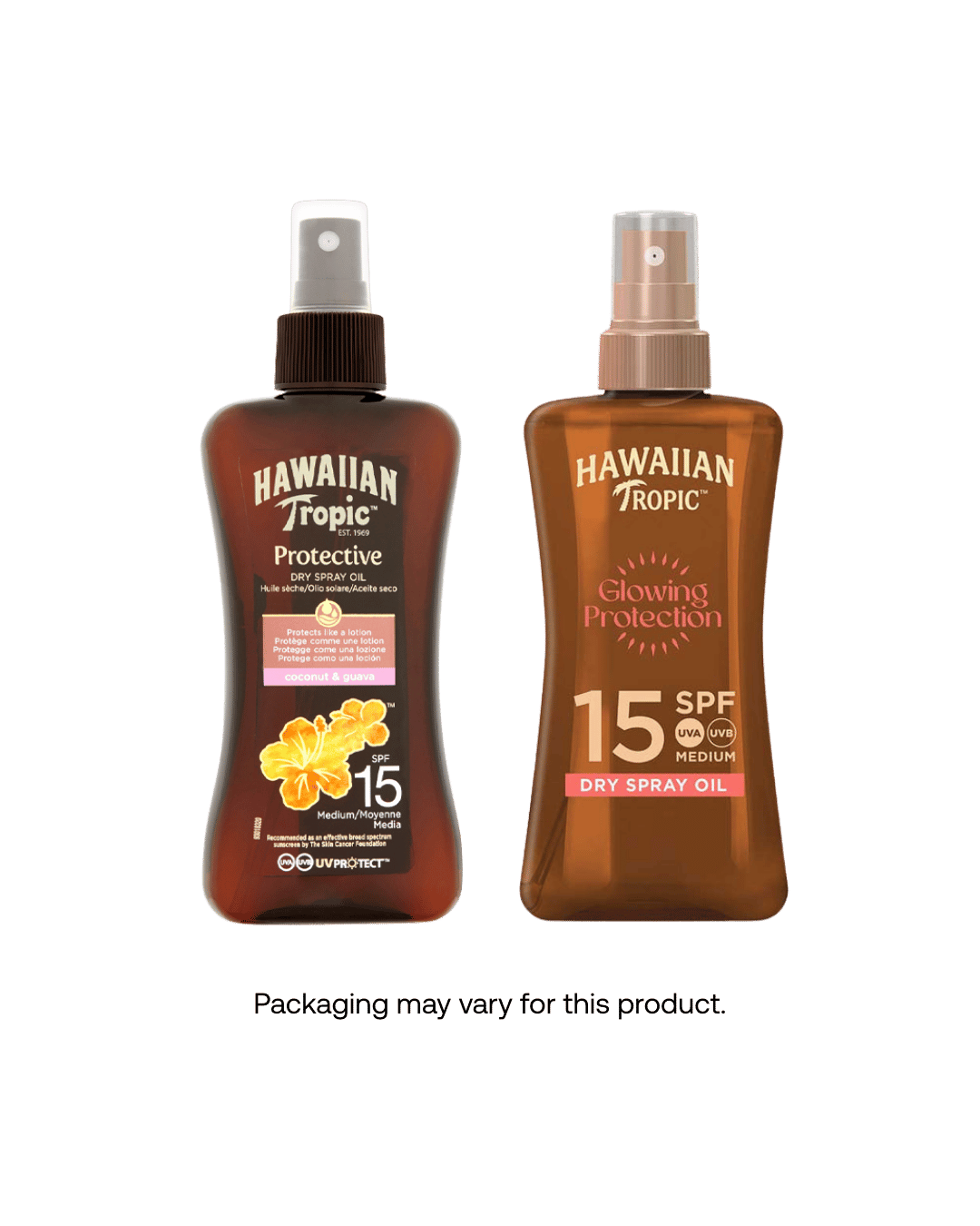 Hawaiian Tropic Glowing Protection Oil Spray SPF 15 200ml