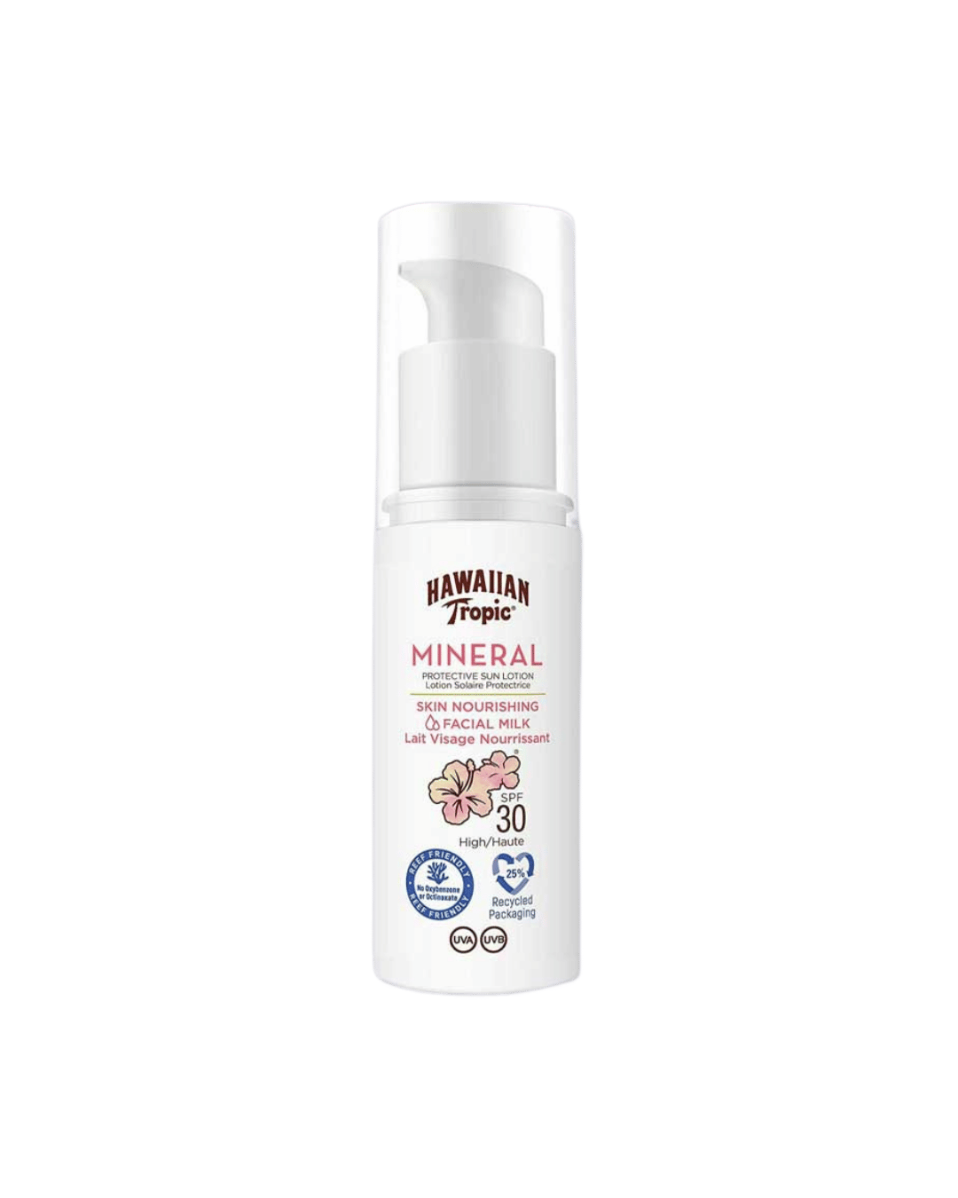 Hawaiian Tropic Mineral Facial Milk SPF 30 50ml
