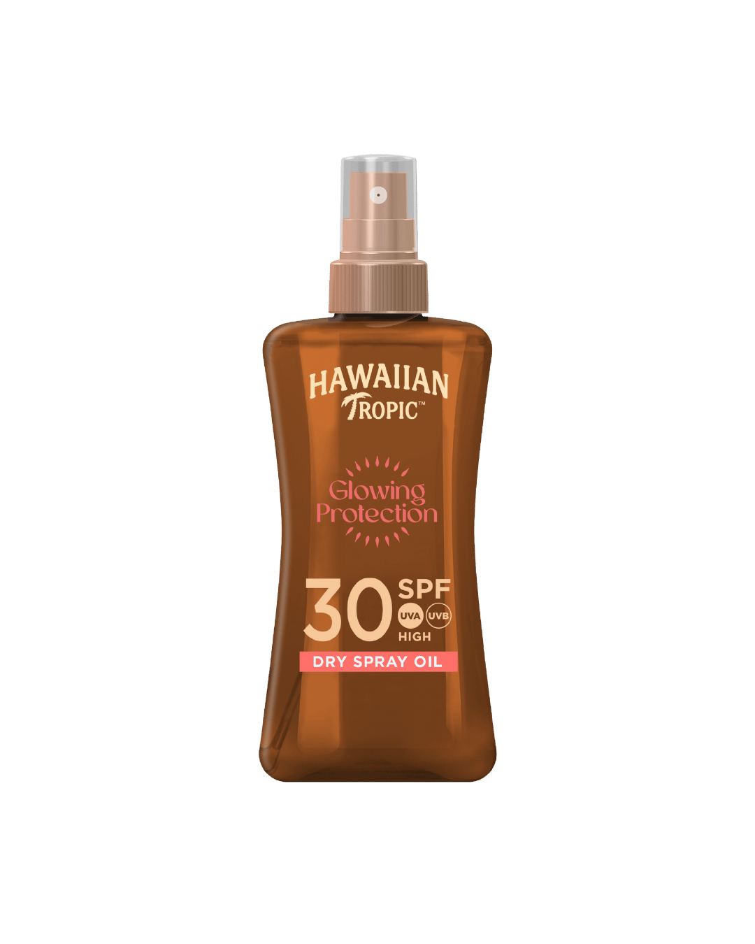 Hawaiian Tropic Glowing Protection Dry Spray Oil Mist SPF 30 200ml
