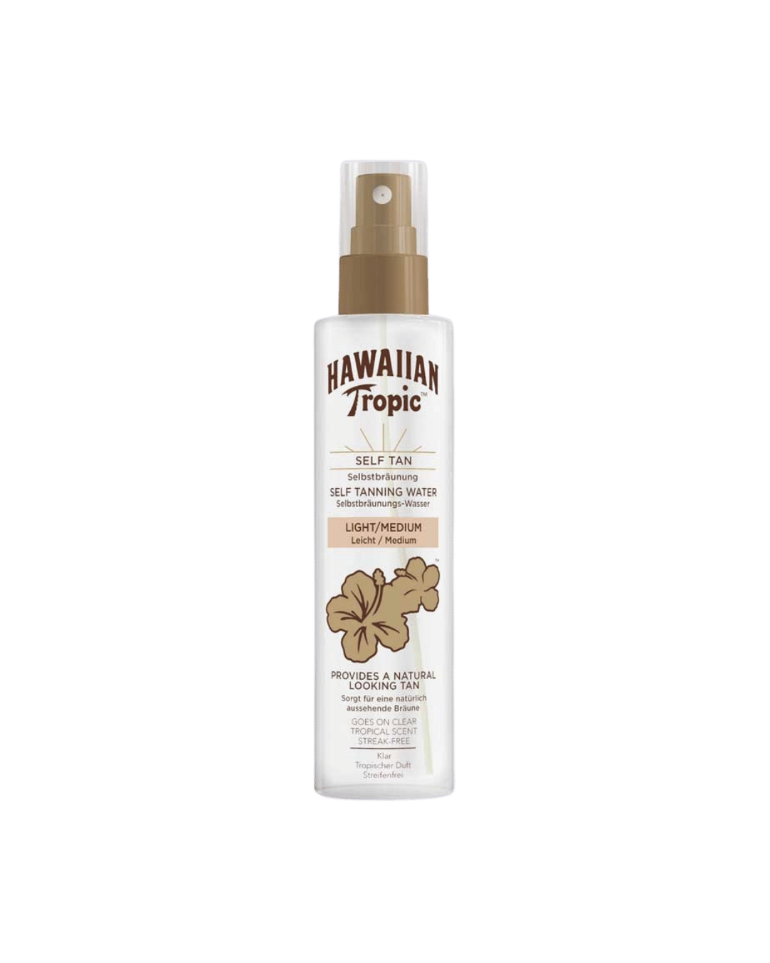 Hawaiian Tropic Self Tan Water - Light/Med Spray Bottle 190ml