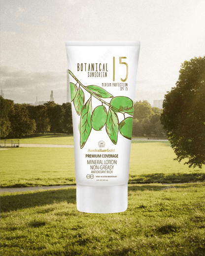 Australian Gold Botanical Sun Lotion SPF 15 Premium Coverage 147ml
