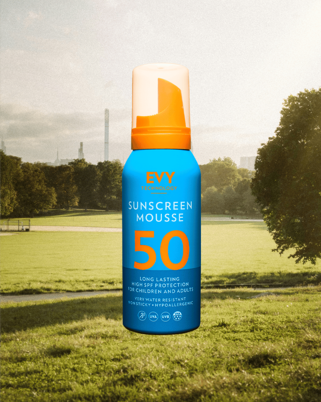 EVY Sunscreen Mousse SPF 50 100ml