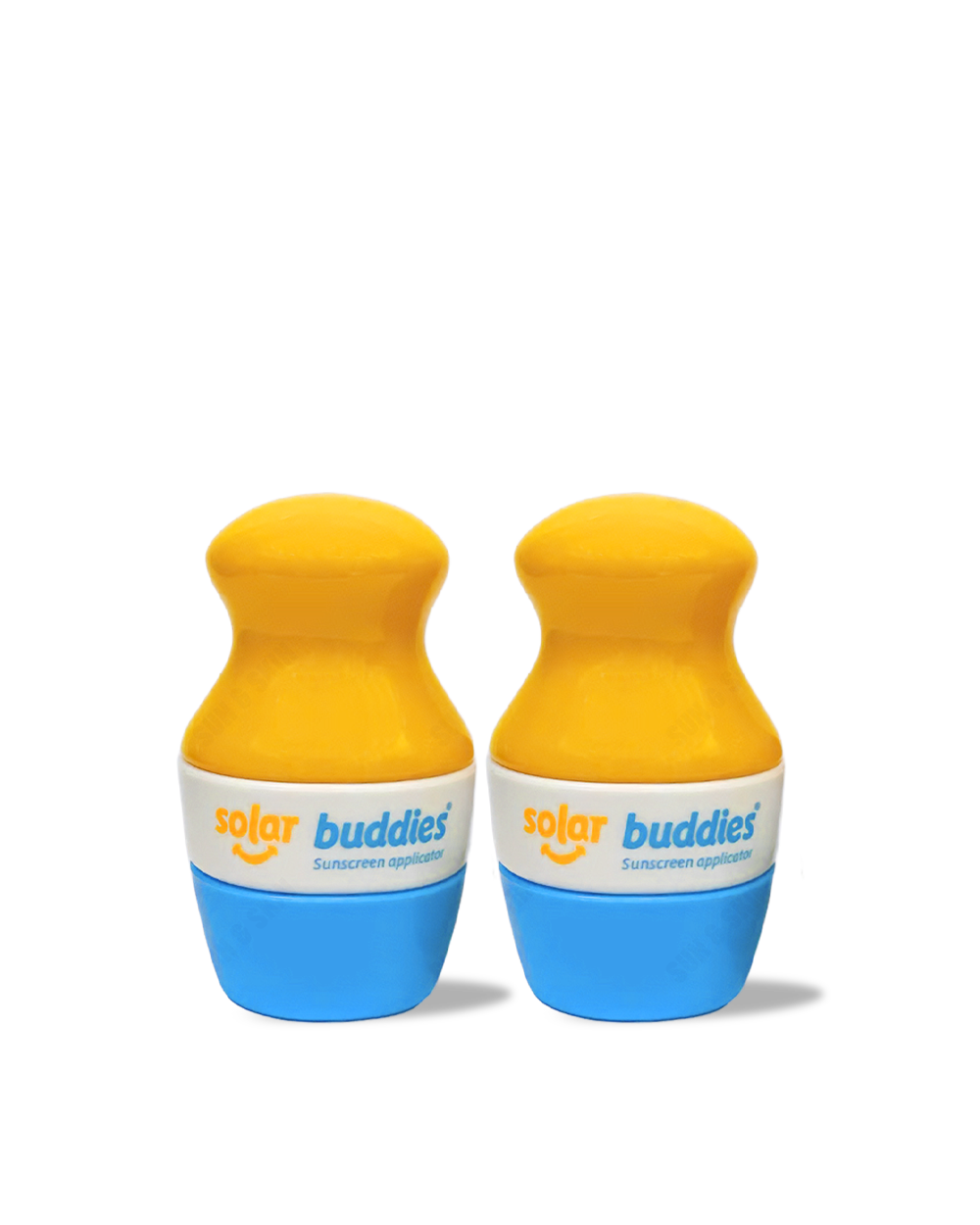 Solar Buddies Refillable Sunscreen Applicator Duo Pack Blue