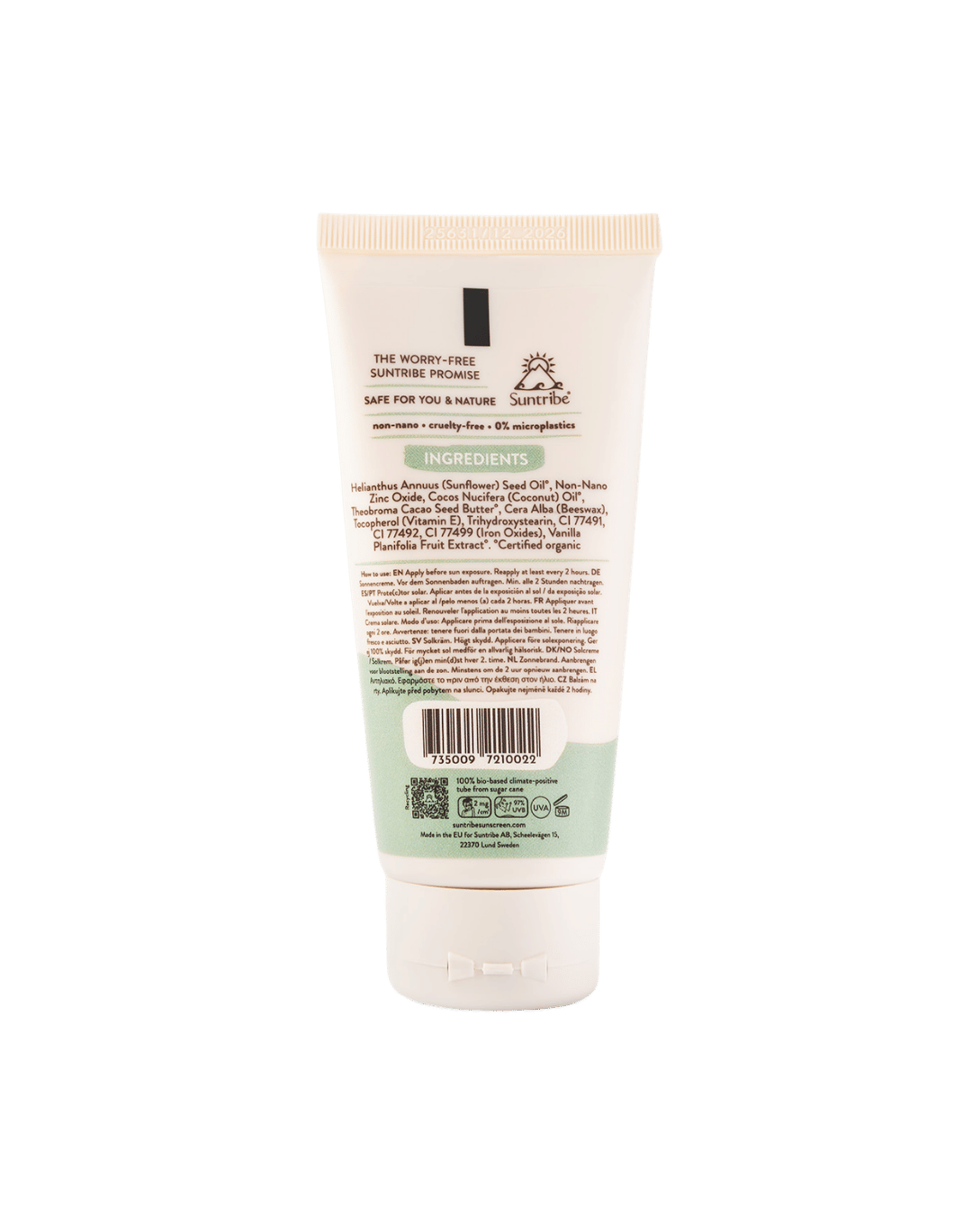 Suntribe Natural Mineral Sunscreen Lotion SPF 30 100ml - 2 Pack Saver