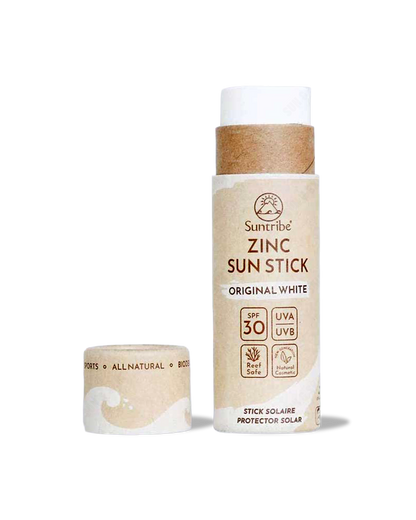 Suntribe Natural Mineral Zinc Sun Stick Original White SPF 30 30g