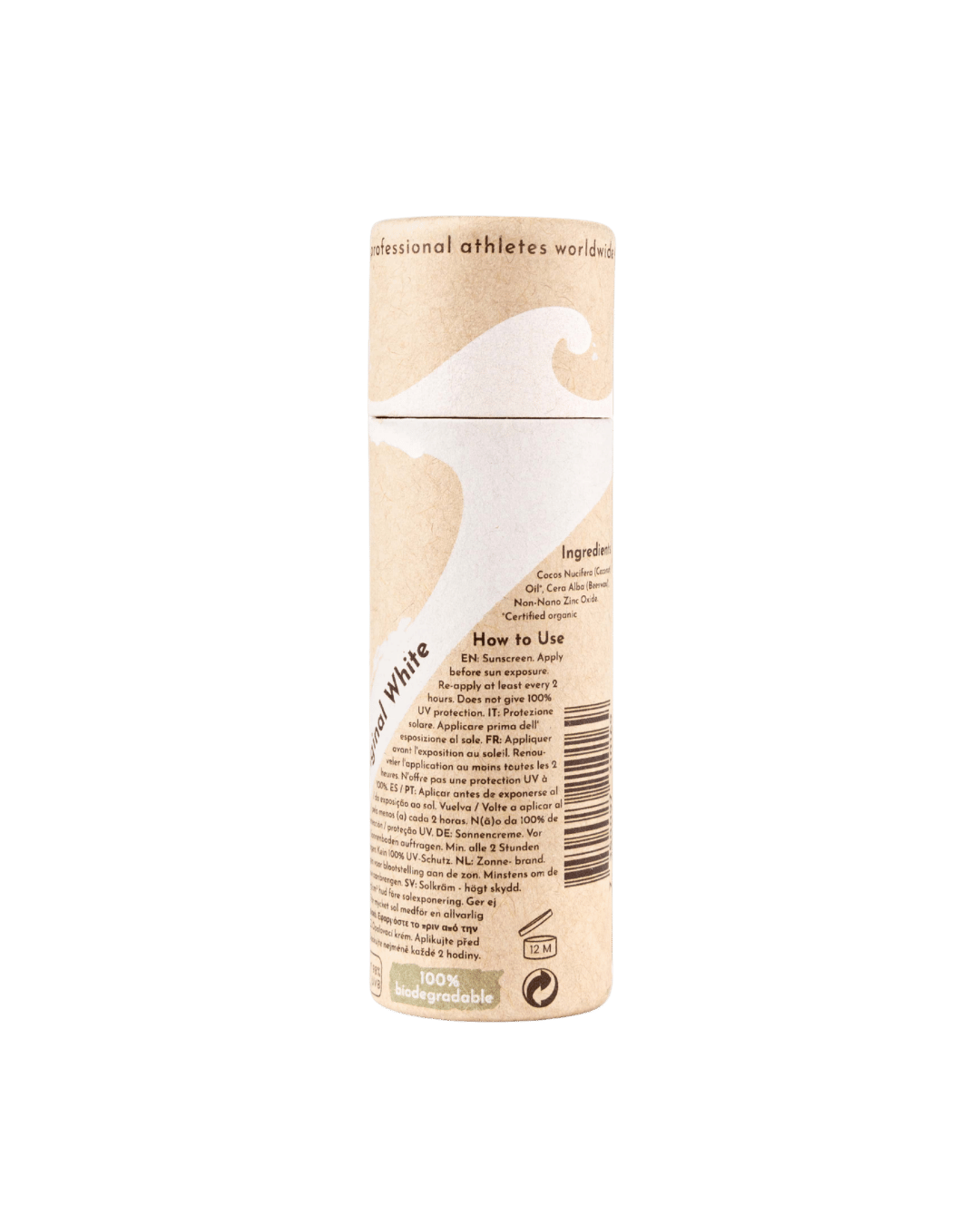 Suntribe Natural Mineral Zinc Sun Stick Original White SPF 30 30g